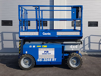 Hatékony és biztonságos munkavégzés: a Genie ollós emelő előnyei